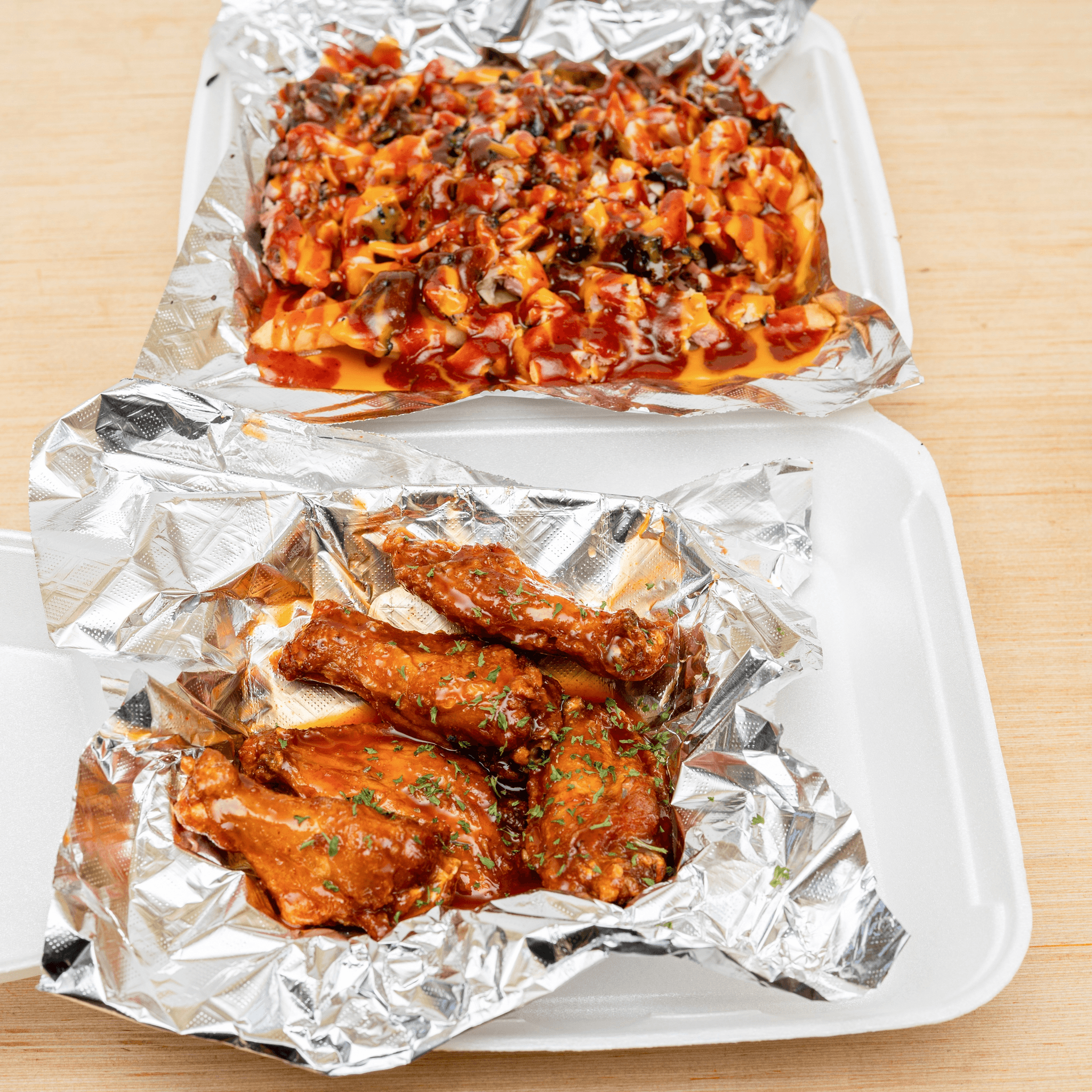 5Pc Wing And Jerk Fries.