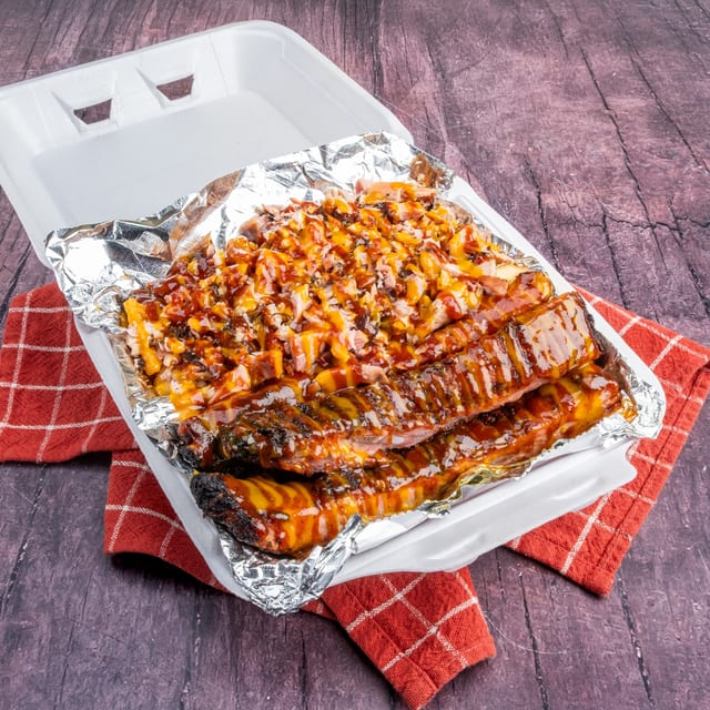 Ribs and Jerk fry (combo).
