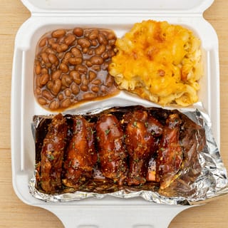 5pc Wings W Bake Bean N Mac