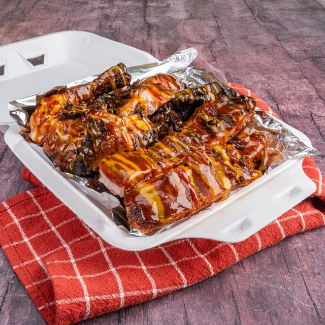 Ribs N Chicken Combo.